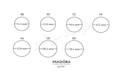 بهترین سایز جواهرات پاندورا برای شما چیست؟